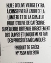 Huile d'olive Kalios BIO*- Bt 250 ml