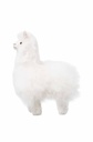 Alpaga BOUSSOLE (15 cm) en fourrure d'alpaga - Blanc
