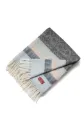 Plaid en alpaga MUNDO - Bleu/Gris - APU KUNTUR