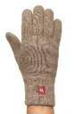Alpaga Gants doublés UNI 100% alpaga- CACAO - APU KUNTUR