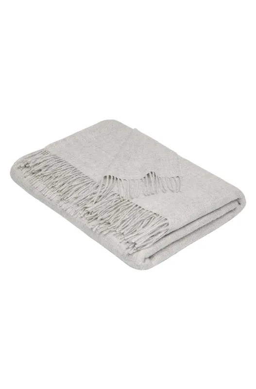 Dagdeken van alpaca UNI 100% baby alpaca - Grijs - APU KUNTUR