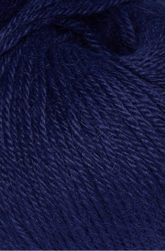 Laine d'alpaga REGULAR 50 g - 100% baby alpaca - Bleu Foncé - APU KUNTUR