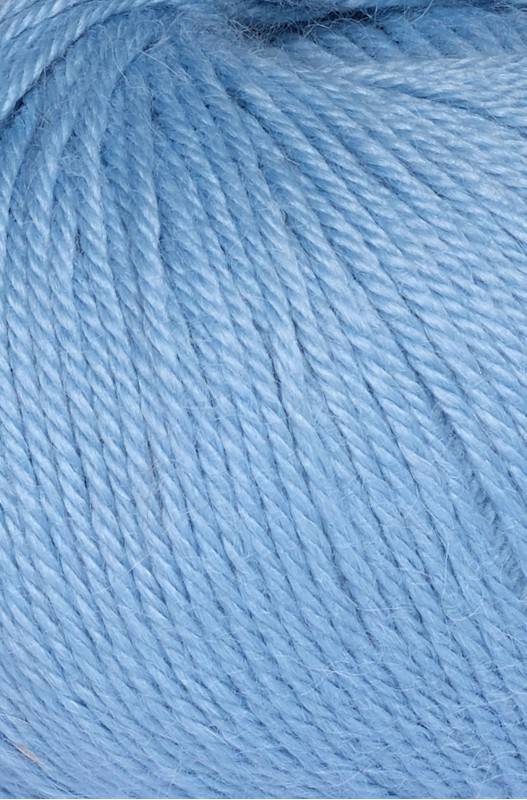 Alpacawol REGULAR 50 g - 100% baby alpaca - Bleu neige - APU KUNTUR