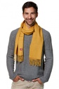 SJAAL in alpacawol UNI 100% baby alpaca (30*180 cm) - Mosterdkleurig - APU KUNTUR