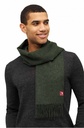 Écharpe d'alpaga UNI en 100% bébé alpaga (30*180 cm) - Vert sapin - APU KUNTUR