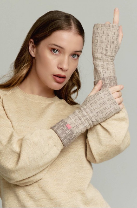 Polswarmer in alpacawol YARITA 100% baby alpaca - KUNA