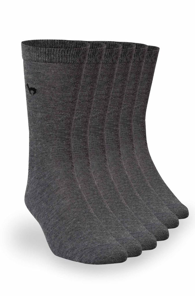 Chausettes en alpaga BUSINESS PREMIUM en 70% alpaga & 20% coton- Gris - APU KUNTUR (36-38)