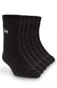 Chaussettes en alpaga TREKKING,mélange d'alpaga et de laine - Noir - APU KUNTUR