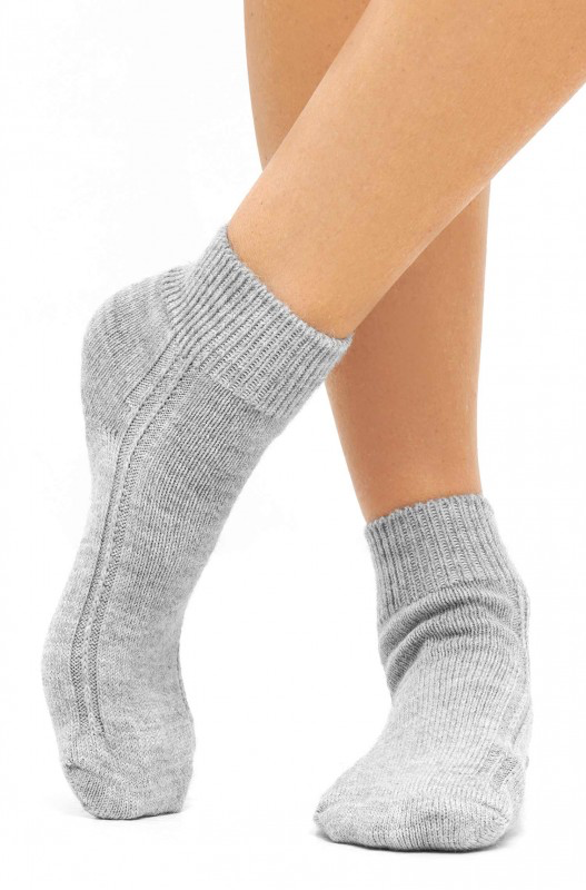 [10039T1GR] Kous alpaca WOHLFUHL gemengde alpacwol- APU KUNTUR (36-38)