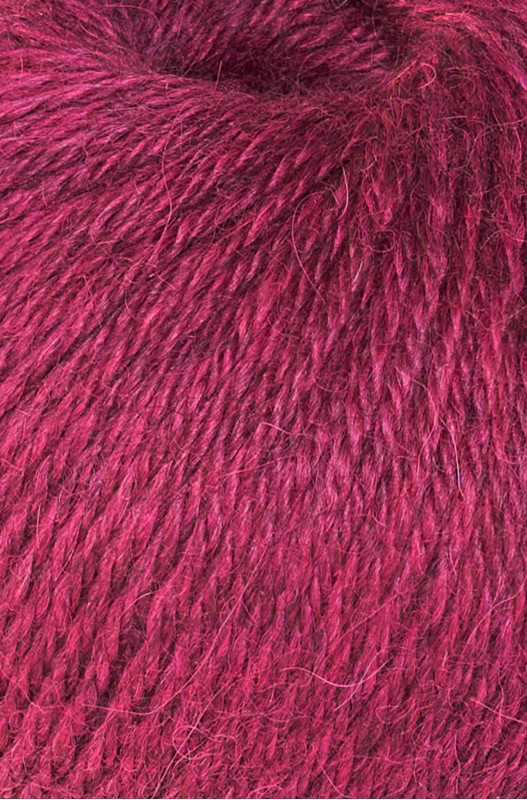 Alpacawol REGULAR 50 g – 100% babyalpaca – Framboos – APU KUNTUR