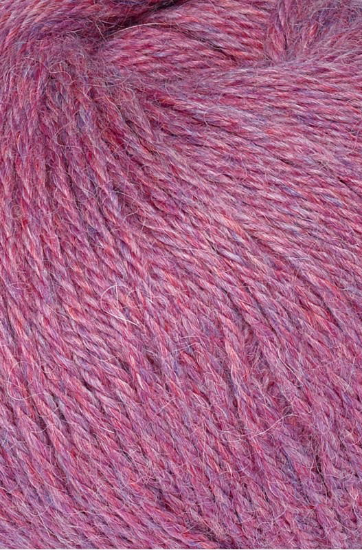 Laine d'alpaga REGULAR 50 g - 100% baby alpaca - Lilas mélangé - APU KUNTUR  