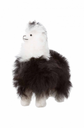 Peluche Alpaga Coussin (15 cm) en fourrure d'alpaga - Bi-color - APU KUNTUR