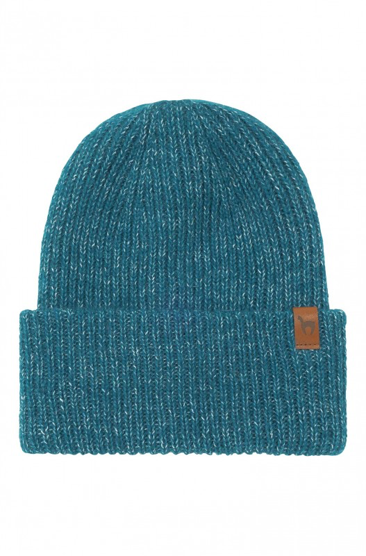 Bonnet en alpaga PACA mélange baby alpaga-mérinos- Ultramarin