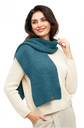 Alpaca PACA sjaal in een mix van baby-alpaca en merino – Ultramarijn