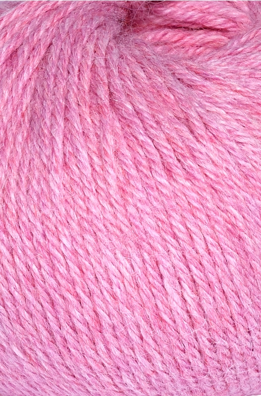 Laine d'alpaga REGULAR 50 g - 100% baby alpaca - rose mélangé - APU KUNTUR