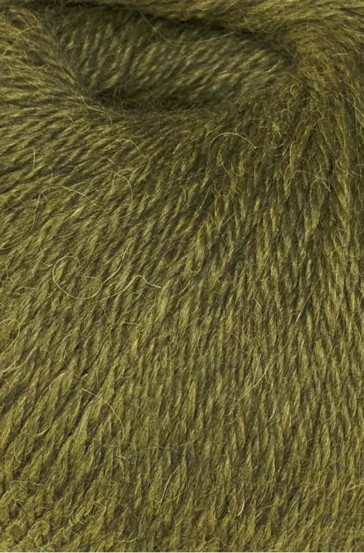 Laine d'alpaga REGULAR 50 g - 100% baby alpaca - Avocat - APU KUNTUR