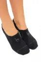Alpaga Premium SLIPPER-SOCQUETTES en mélange baby alpaga-Pima - noir